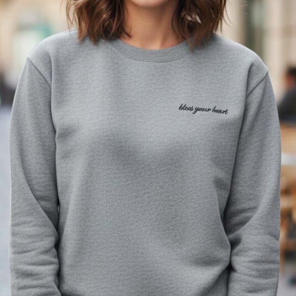 Rachel Hollis Bless Your Heart Sweatshirt - Picture 1 of 10